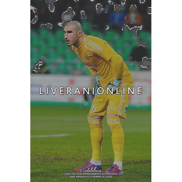 Stephane Ruffier - 22.02.2015 - Saint Etienne / Marseille - 26eme journee de Ligue1 Photo : Jean Paul Thomas / Icon Sport AG ALDO LIVERANI SAS ONLY ITALY