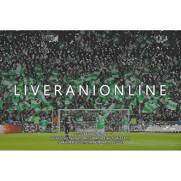 Supporters Saint Etienne - 22.02.2015 - Saint Etienne / Marseille - 26eme journee de Ligue1 Photo : Jean Paul Thomas / Icon Sport AG ALDO LIVERANI SAS ONLY ITALY