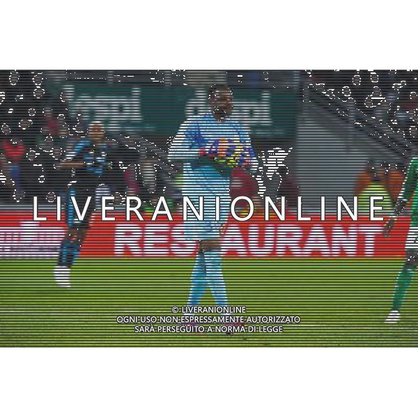 Steve MANDANDA - 22.02.2015 - Saint Etienne / Marseille - 26eme journee de Ligue1 Photo : Jean Paul Thomas / Icon Sport AG ALDO LIVERANI SAS ONLY ITALY