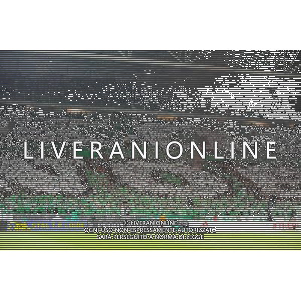 Tifo Saint Etienne - 22.02.2015 - Saint Etienne / Marseille - 26eme journee de Ligue1 Photo : Jean Paul Thomas / Icon Sport AG ALDO LIVERANI SAS ONLY ITALY