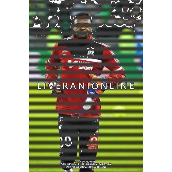 Steve MANDANDA - 22.02.2015 - Saint Etienne / Marseille - 26eme journee de Ligue1 Photo : Jean Paul Thomas / Icon Sport AG ALDO LIVERANI SAS ONLY ITALY