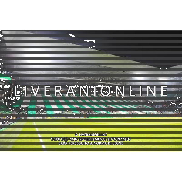 Tifo Saint Etienne - 22.02.2015 - Saint Etienne / Marseille - 26eme journee de Ligue1 Photo : Jean Paul Thomas / Icon Sport AG ALDO LIVERANI SAS ONLY ITALY