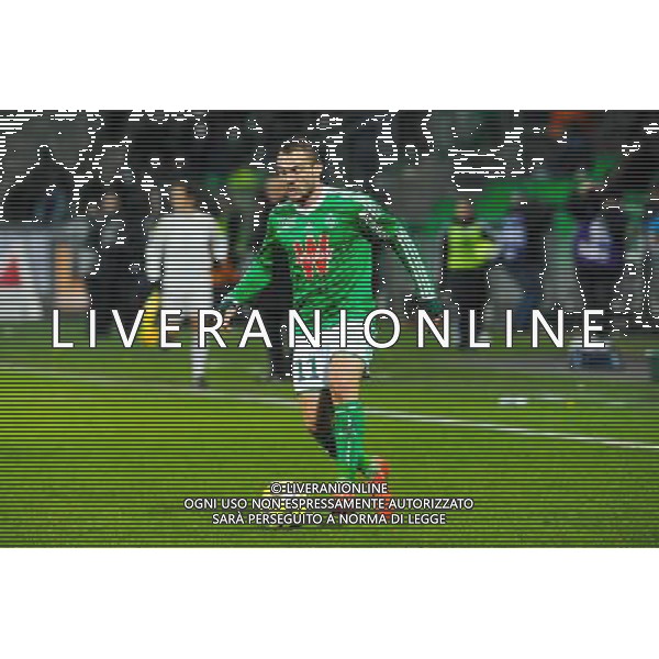 Yohan MOLLO - 22.02.2015 - Saint Etienne / Marseille - 26eme journee de Ligue1 Photo : Jean Paul Thomas / Icon Sport AG ALDO LIVERANI SAS ONLY ITALY