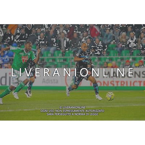 Andre AYEW - 22.02.2015 - Saint Etienne / Marseille - 26eme journee de Ligue1 Photo : Jean Paul Thomas / Icon Sport AG ALDO LIVERANI SAS ONLY ITALY