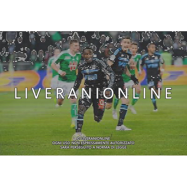 Brice DJADJEDJE - 22.02.2015 - Saint Etienne / Marseille - 26eme journee de Ligue1 Photo : Jean Paul Thomas / Icon Sport AG ALDO LIVERANI SAS ONLY ITALY
