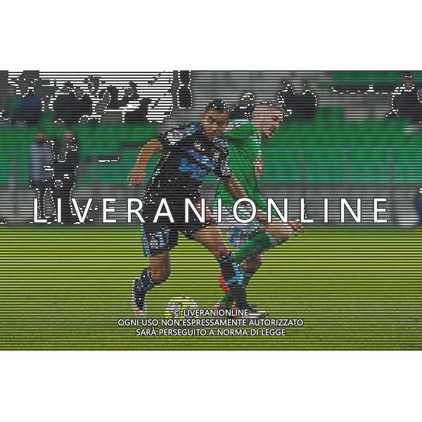 Dimitri PAYET / Fabien LEMOINE - 22.02.2015 - Saint Etienne / Marseille - 26eme journee de Ligue1 Photo : Jean Paul Thomas / Icon Sport AG ALDO LIVERANI SAS ONLY ITALY