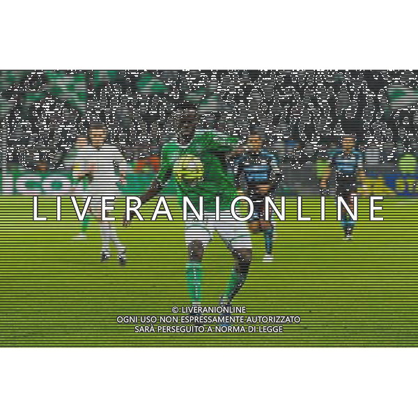 Ismael DIOMANDE - 22.02.2015 - Saint Etienne / Marseille - 26eme journee de Ligue1 Photo : Jean Paul Thomas / Icon Sport AG ALDO LIVERANI SAS ONLY ITALY