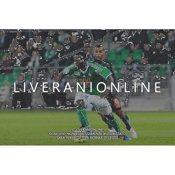 Ismael DIOMANDE - 22.02.2015 - Saint Etienne / Marseille - 26eme journee de Ligue1 Photo : Jean Paul Thomas / Icon Sport AG ALDO LIVERANI SAS ONLY ITALY