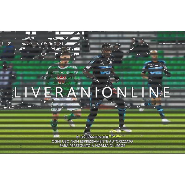 Jeremy CLEMENT / Giannelli IMBULA - 22.02.2015 - Saint Etienne / Marseille - 26eme journee de Ligue1 Photo : Jean Paul Thomas / Icon Sport AG ALDO LIVERANI SAS ONLY ITALY