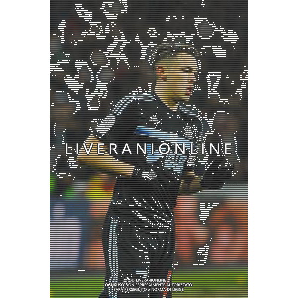 Lucas OCAMPOS - 22.02.2015 - Saint Etienne / Marseille - 26eme journee de Ligue1 Photo : Jean Paul Thomas / Icon Sport AG ALDO LIVERANI SAS ONLY ITALY