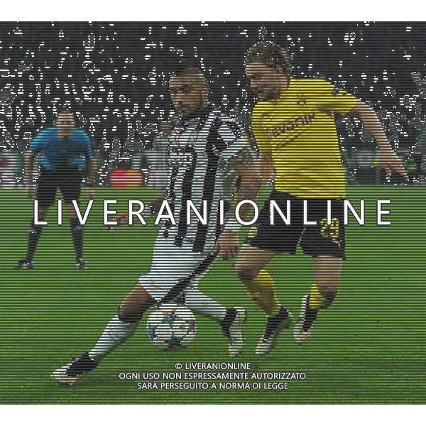 UEFA Champions League 2014/2015 Ottavi di Finale Andata Torino - 24.02.2015 Juventus-Borussia Dortmund Nella Foto: arturo vidal e schmelzer /Ph.Vitez-Ag. Aldo Liverani