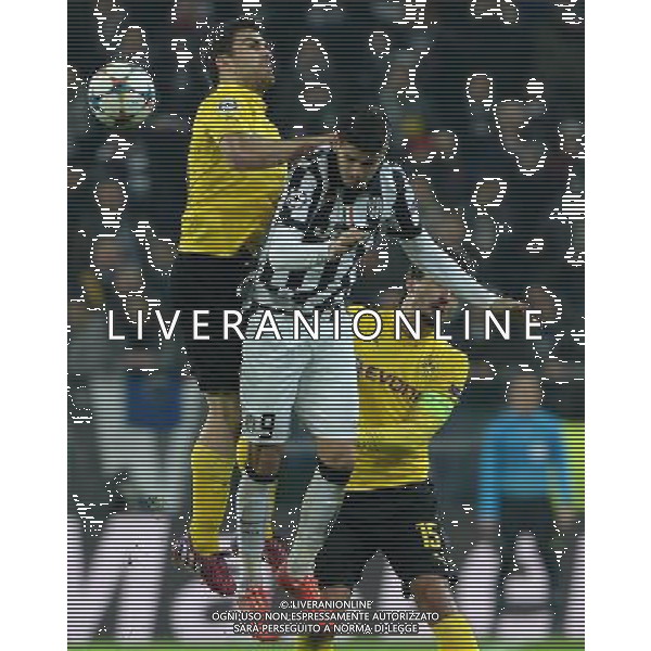 UEFA Champions League 2014/2015 Ottavi di Finale Andata Torino - 24.02.2015 Juventus-Borussia Dortmund Nella Foto: alvaro morata e papastathopoulos /Ph.Vitez-Ag. Aldo Liverani