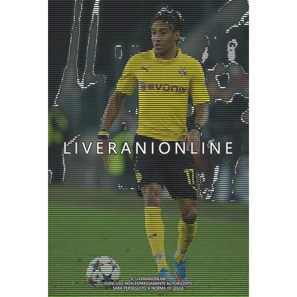 UEFA Champions League 2014/2015 Ottavi di Finale Andata Torino - 24.02.2015 Juventus-Borussia Dortmund Nella Foto:aubameyang /Ph.Vitez-Ag. Aldo Liverani