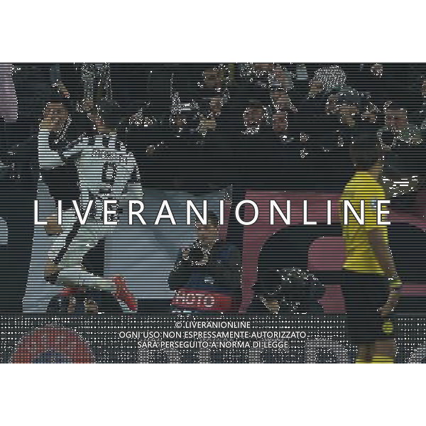 UEFA Champions League 2014/2015 Ottavi di Finale Andata Torino - 24.02.2015 Juventus-Borussia Dortmund Nella Foto: esultanza dopo il gol di alvaro morata /Ph.Vitez-Ag. Aldo Liverani