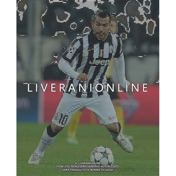 UEFA Champions League 2014/2015 Ottavi di Finale Andata Torino - 24.02.2015 Juventus-Borussia Dortmund Nella Foto:tevez carlos /Ph.Vitez-Ag. Aldo Liverani