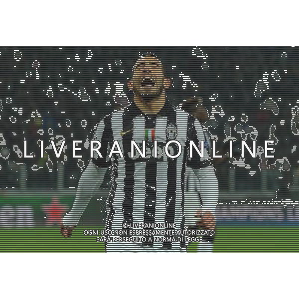 UEFA Champions League 2014/2015 Ottavi di Finale Andata Torino - 24.02.2015 Juventus-Borussia Dortmund Nella Foto: carlos tevez /Ph.Vitez-Ag. Aldo Liverani