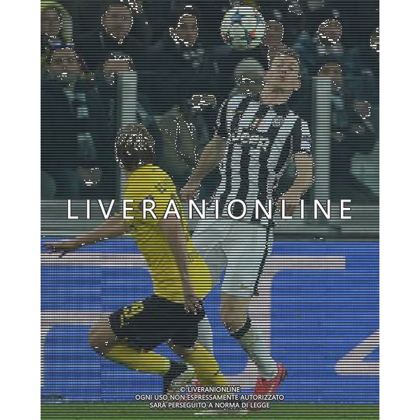 UEFA Champions League 2014/2015 Ottavi di Finale Andata Torino - 24.02.2015 Juventus-Borussia Dortmund Nella Foto:lichtsteiner stephan /Ph.Vitez-Ag. Aldo Liverani