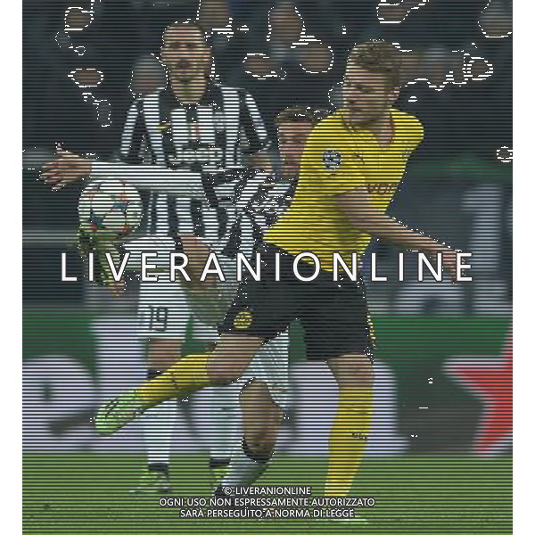 UEFA Champions League 2014/2015 Ottavi di Finale Andata Torino - 24.02.2015 Juventus-Borussia Dortmund Nella Foto: claudio marchisio e ciro immobile /Ph.Vitez-Ag. Aldo Liverani