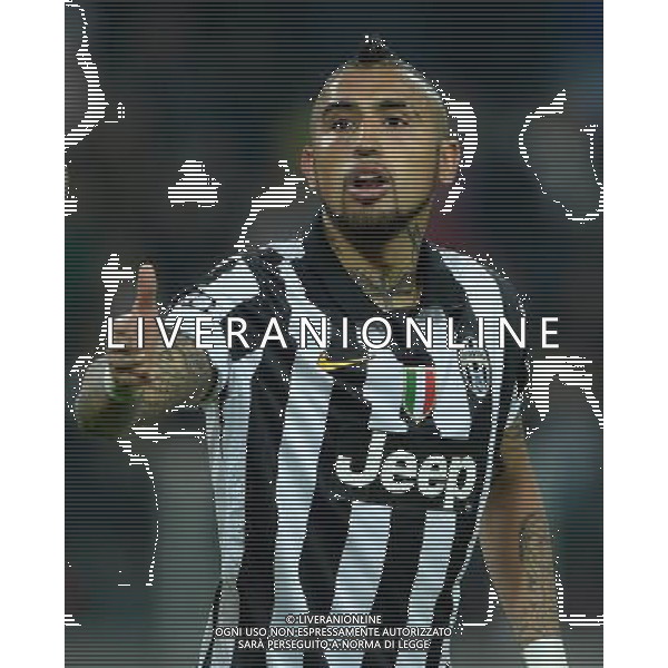 UEFA Champions League 2014/2015 Ottavi di Finale Andata Torino - 24.02.2015 Juventus-Borussia Dortmund Nella Foto:vidal arturo /Ph.Vitez-Ag. Aldo Liverani