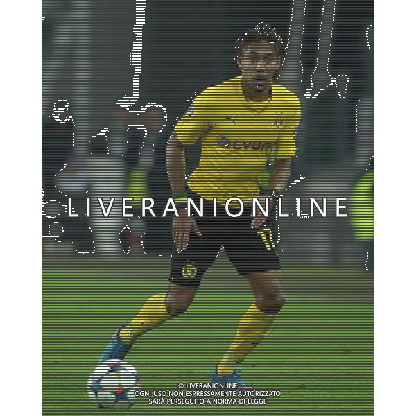UEFA Champions League 2014/2015 Ottavi di Finale Andata Torino - 24.02.2015 Juventus-Borussia Dortmund Nella Foto:Aubameyang Pierre-Emerick /Ph.Vitez-Ag. Aldo Liverani