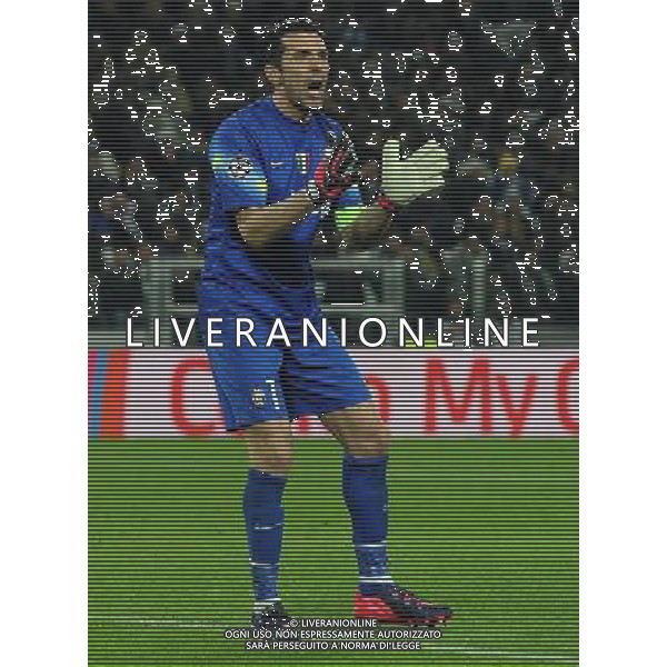 UEFA Champions League 2014/2015 Ottavi di Finale Andata Torino - 24.02.2015 Juventus-Borussia Dortmund Nella Foto:Buffon Gianluigi /Ph.Vitez-Ag. Aldo Liverani