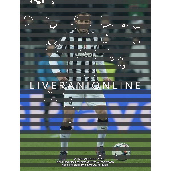 UEFA Champions League 2014/2015 Ottavi di Finale Andata Torino - 24.02.2015 Juventus-Borussia Dortmund Nella Foto:Chiellini Giorgio /Ph.Vitez-Ag. Aldo Liverani