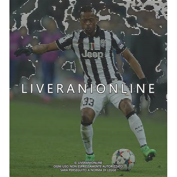 UEFA Champions League 2014/2015 Ottavi di Finale Andata Torino - 24.02.2015 Juventus-Borussia Dortmund Nella Foto:Evra Patrice /Ph.Vitez-Ag. Aldo Liverani