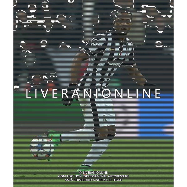 UEFA Champions League 2014/2015 Ottavi di Finale Andata Torino - 24.02.2015 Juventus-Borussia Dortmund Nella Foto:Evra Patrice /Ph.Vitez-Ag. Aldo Liverani