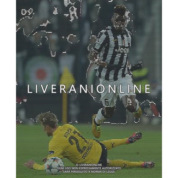 UEFA Champions League 2014/2015 Ottavi di Finale Andata Torino - 24.02.2015 Juventus-Borussia Dortmund Nella Foto:Pogba Paul /Ph.Vitez-Ag. Aldo Liverani