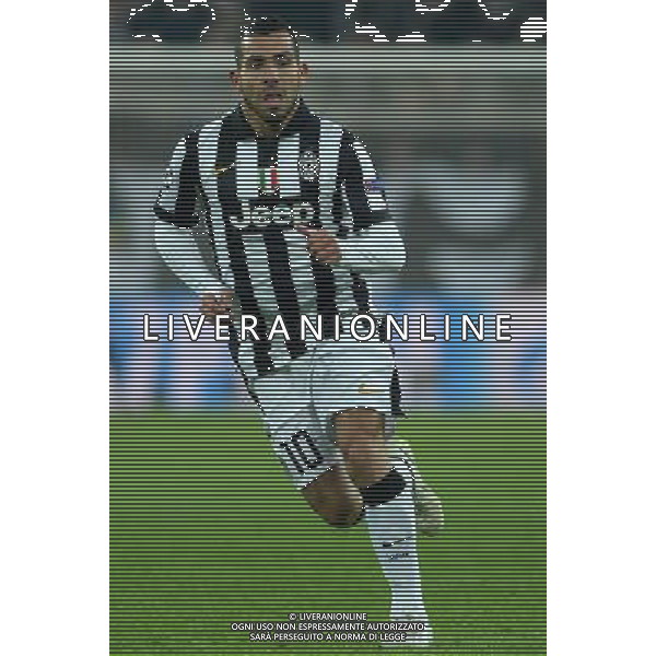 UEFA Champions League 2014/2015 Ottavi di Finale Andata Torino - 24.02.2015 Juventus-Borussia Dortmund Nella Foto:Tevez Carlos /Ph.Vitez-Ag. Aldo Liverani