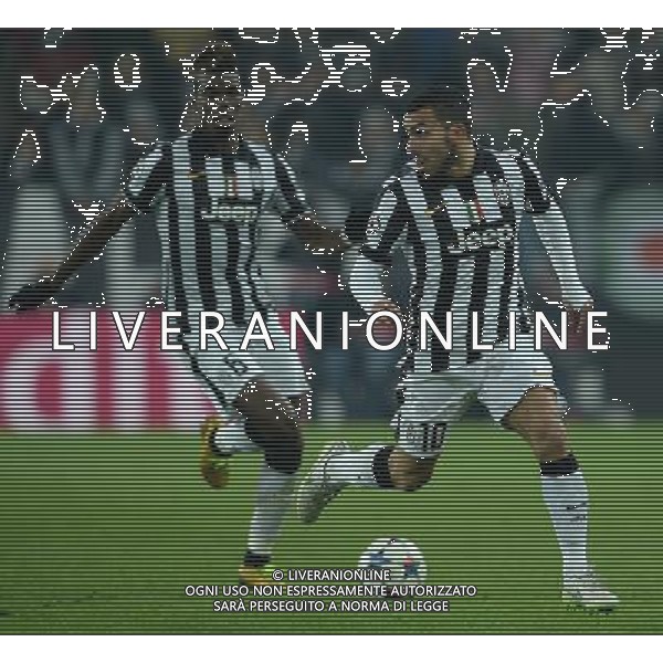 UEFA Champions League 2014/2015 Ottavi di Finale Andata Torino - 24.02.2015 Juventus-Borussia Dortmund Nella Foto:Tevez Carlos /Ph.Vitez-Ag. Aldo Liverani