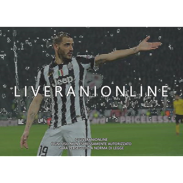UEFA Champions League 2014/2015 Ottavi di Finale Andata Torino - 24.02.2015 Juventus-Borussia Dortmund Nella Foto: leonardo bonucci /Ph.Vitez-Ag. Aldo Liverani