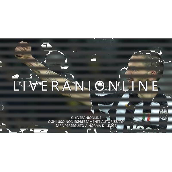 UEFA Champions League 2014/2015 Ottavi di Finale Andata Torino - 24.02.2015 Juventus-Borussia Dortmund Nella Foto: esultanza di bonucci leonardo a fine gara /Ph.Vitez-Ag. Aldo Liverani