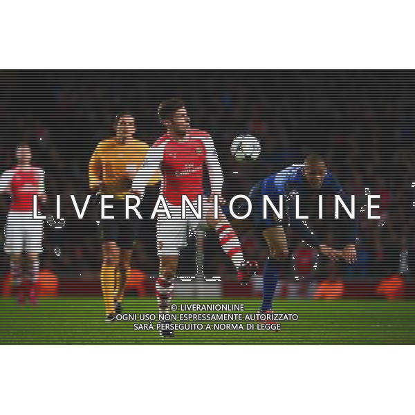 Olivier GIROUD / FABINHO - 25.02.2015 - Arsenal / Monaco - 1/8Finale Champions League Photo : Winter Press / Icon Sport ag aldo liverani sas only italy