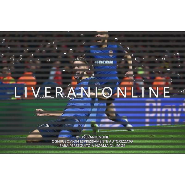 Joie Yannick FERREIRA CARRASCO - 25.02.2015 - Arsenal / Monaco - 1/8Finale Champions League Photo : Winter Press / Icon Sport ag aldo liverani sas only italy