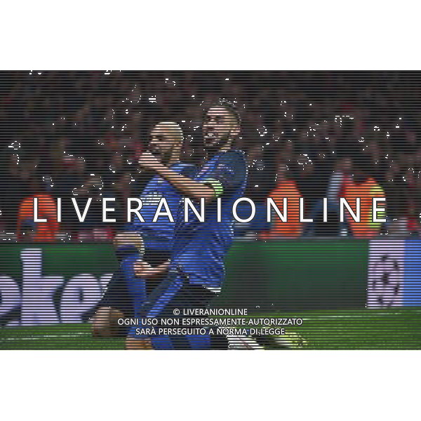 Joie Yannick FERREIRA CARRASCO - 25.02.2015 - Arsenal / Monaco - 1/8Finale Champions League Photo : Winter Press / Icon Sport ag aldo liverani sas only italy