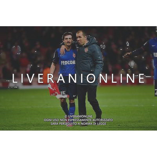 Joie Bernardo SILVA / Leonardo JARDIM - 25.02.2015 - Arsenal / Monaco - 1/8Finale Champions League Photo : Winter Press / Icon Sport ag aldo liverani sas only italy