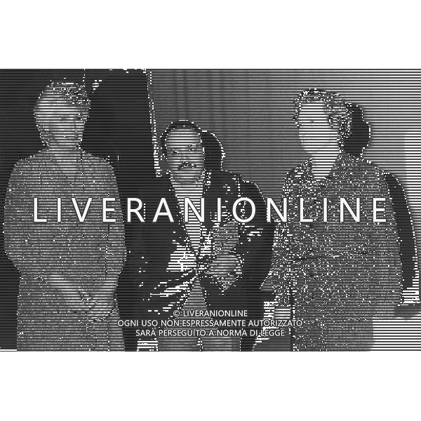 RETROSPETTIVA MAURIZIO COSTANZO GIORNALISTA NELLA FOTO MAURIZIO COSTANZO CON TINA ANSELMI E SUSANNA AGNELLI AG ALDO LIVERANI SAS
