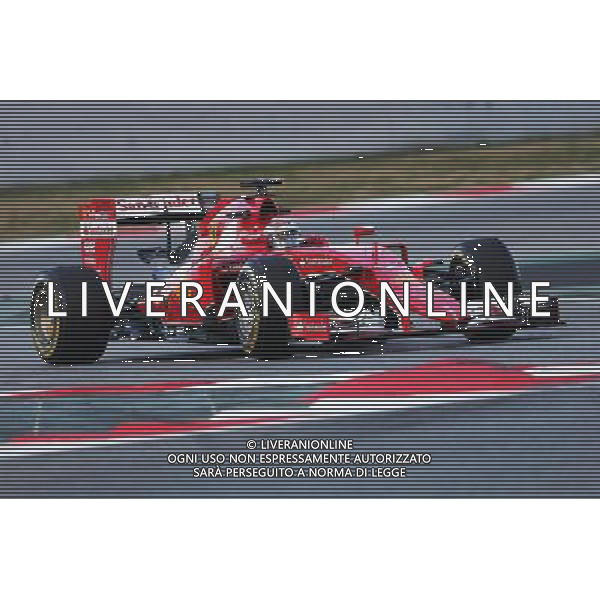 Kimi Raikkonen (FIN) Ferrari SF15-T. 26.02.2015. Formula One Testing, Day One, Barcelona, Spain. AG ALDO LIVERANI SAS ONLY ITALY