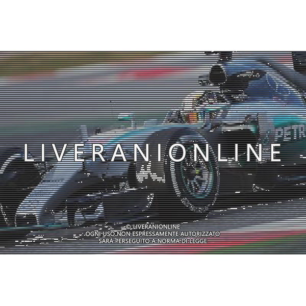Lewis Hamilton (GBR) Mercedes AMG F1 W06. 26.02.2015. Formula One Testing, Day One, Barcelona, Spain. AG ALDO LIVERANI SAS ONLY ITALY