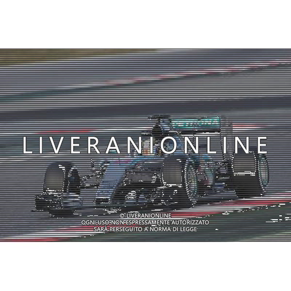 Lewis Hamilton (GBR) Mercedes AMG F1 W06. 26.02.2015. Formula One Testing, Day One, Barcelona, Spain. AG ALDO LIVERANI SAS ONLY ITALY