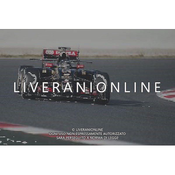 Romain Grosjean (FRA) Lotus F1 E23 running sensor equipment. 26.02.2015. Formula One Testing, Day One, Barcelona, Spain. AG ALDO LIVERANI SAS ONLY ITALY