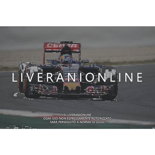 Carlos Sainz Jr (ESP) Scuderia Toro Rosso STR10. 26.02.2015. Formula One Testing, Day One, Barcelona, Spain. AG ALDO LIVERANI SAS ONLY ITALY