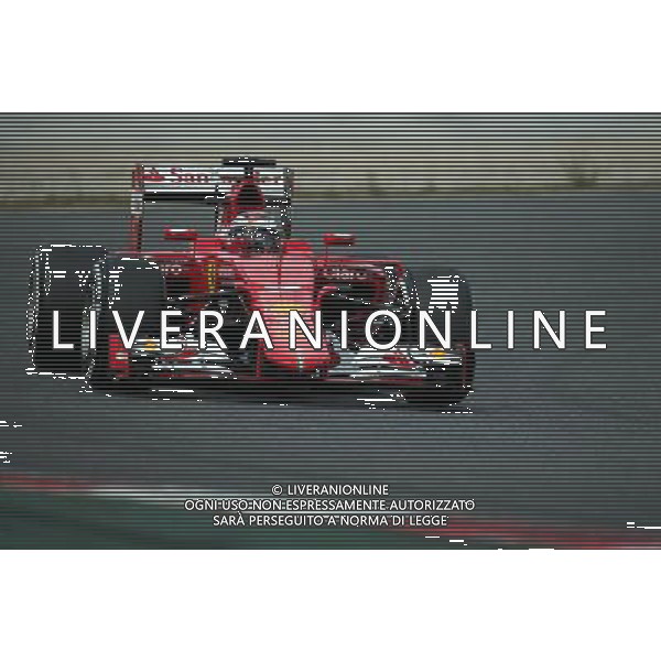 Kimi Raikkonen (FIN) Ferrari SF15-T. 26.02.2015. Formula One Testing, Day One, Barcelona, Spain. AG ALDO LIVERANI SAS ONLY ITALY