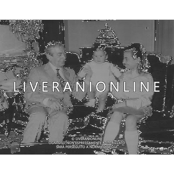 RETROSPETTIVA ANGELO MORATTI PETROLIERE E PRESIDENTE INTER NELLA FOTO ANGELO MORATTI AG ALDO LIVERANI SAS