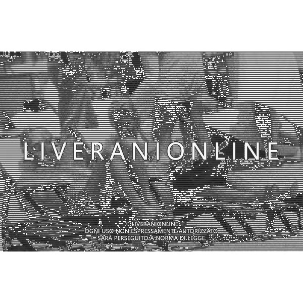 RETROSPETTIVA ANGELO MORATTI PETROLIERE E PRESIDENTE INTER NELLA FOTO ANGELO MORATTI AG ALDO LIVERANI SAS