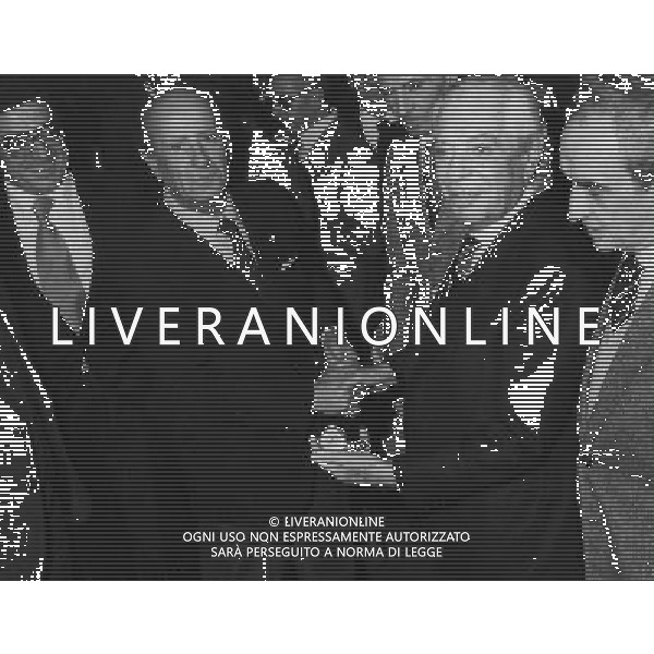 RETROSPETTIVA ANGELO MORATTI PETROLIERE E PRESIDENTE INTER NELLA FOTO ANGELO MORATTI AG ALDO LIVERANI SAS