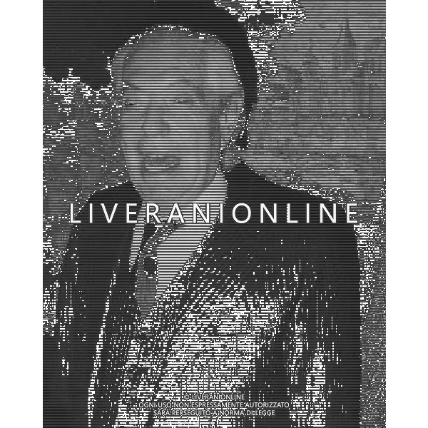 RETROSPETTIVA ANGELO MORATTI PETROLIERE E PRESIDENTE INTER NELLA FOTO ANGELO MORATTI AG ALDO LIVERANI SAS