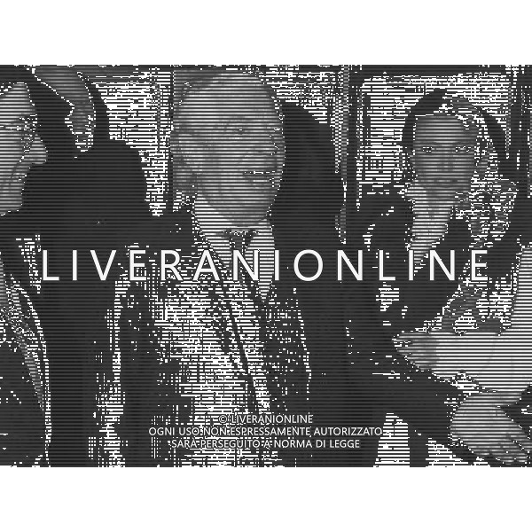 RETROSPETTIVA ANGELO MORATTI PETROLIERE E PRESIDENTE INTER NELLA FOTO ANGELO MORATTI AG ALDO LIVERANI SAS