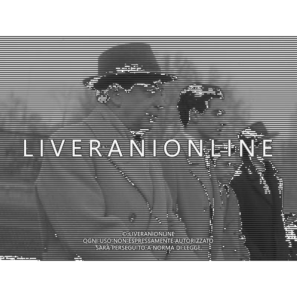 RETROSPETTIVA ANGELO MORATTI PETROLIERE E PRESIDENTE INTER NELLA FOTO ANGELO MORATTI COI FIGLI AG ALDO LIVERANI SAS